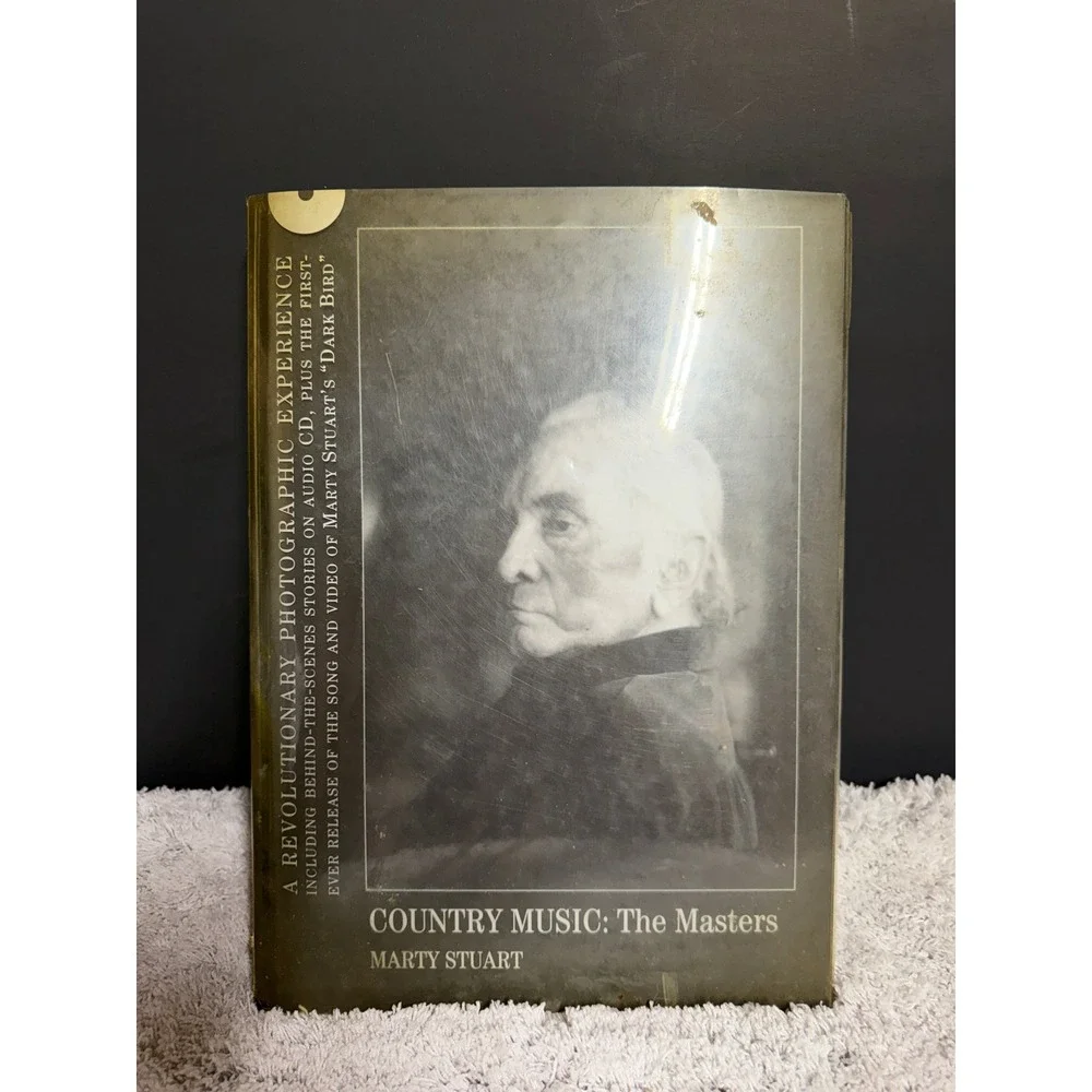 Country Music The Masters Marty Stuart Hardcover Book with Audio CD 2008‎